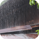 Rain On Corrugated Iron