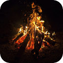 Crackling Bonfire
