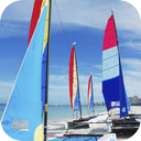 Sailboats On The Beach