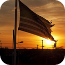 Flagpole in the Wind