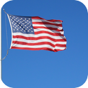 Flag Pole in the Wind