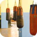 Working on the Heavy Bag