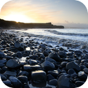 Waves On A Rocky Beach